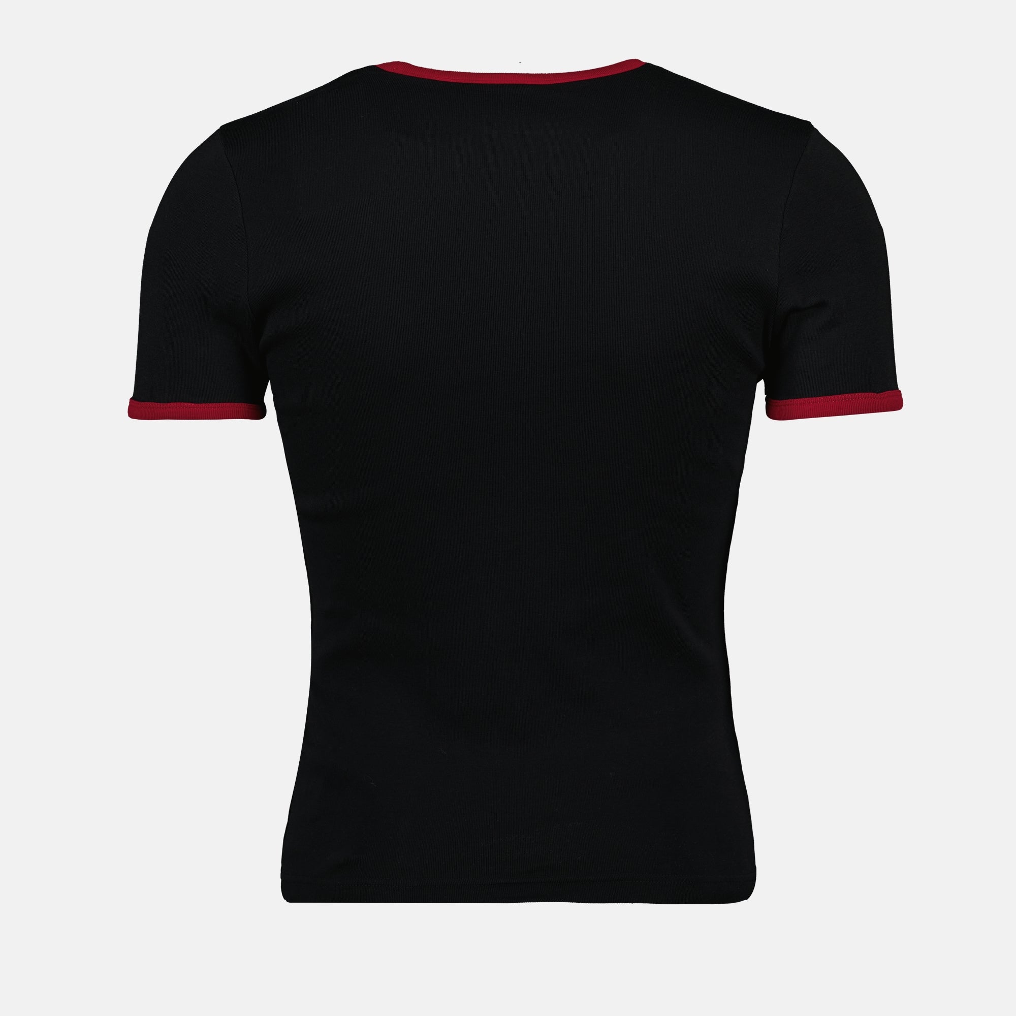 T-shirts Signature T-shirt Courrèges Black Homme