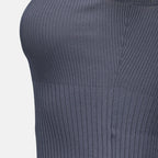 Tops Débardeur côtelé gris Max Mara Gris Femme
