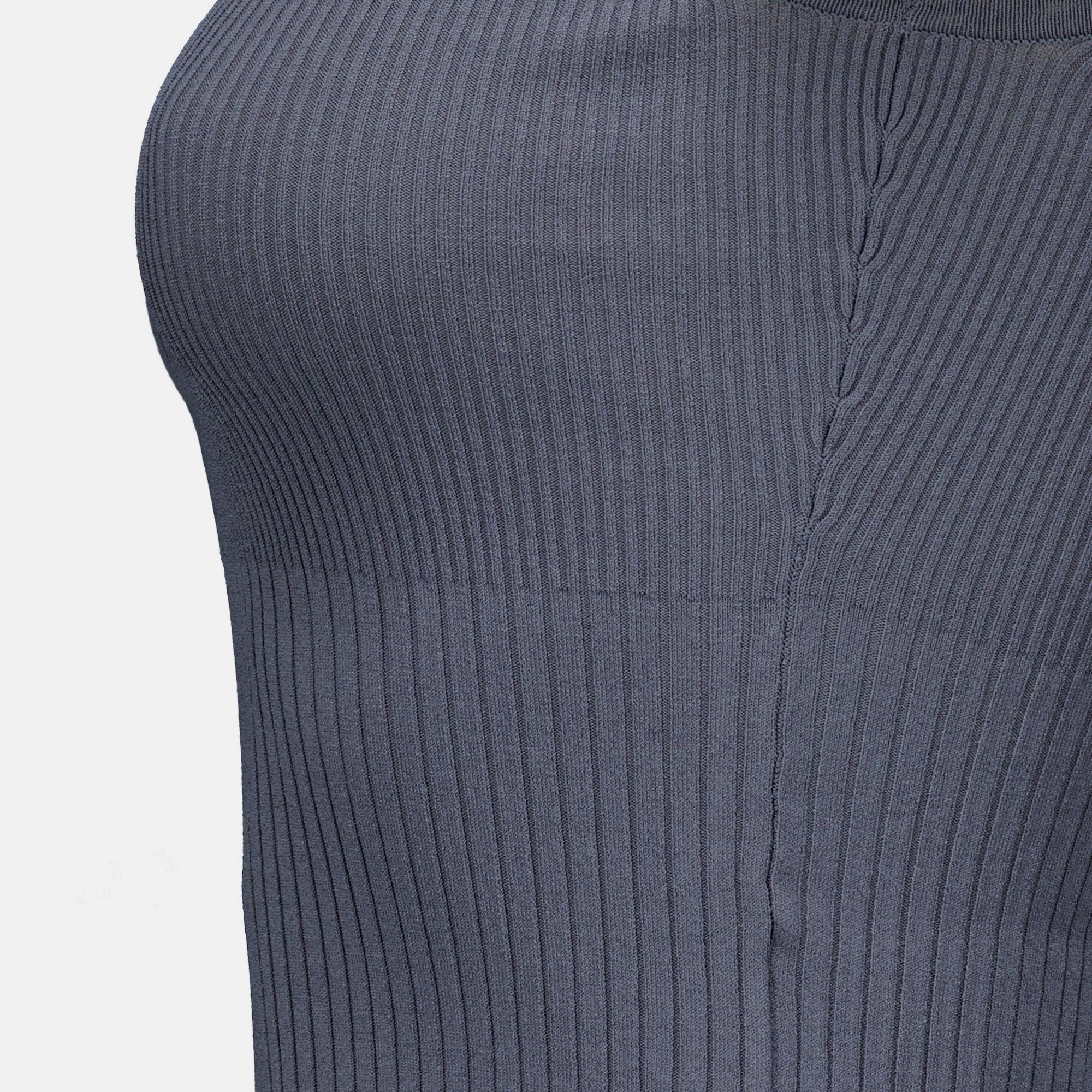 Tops 회색 리브드 탱크탑 Max Mara Gris Femme