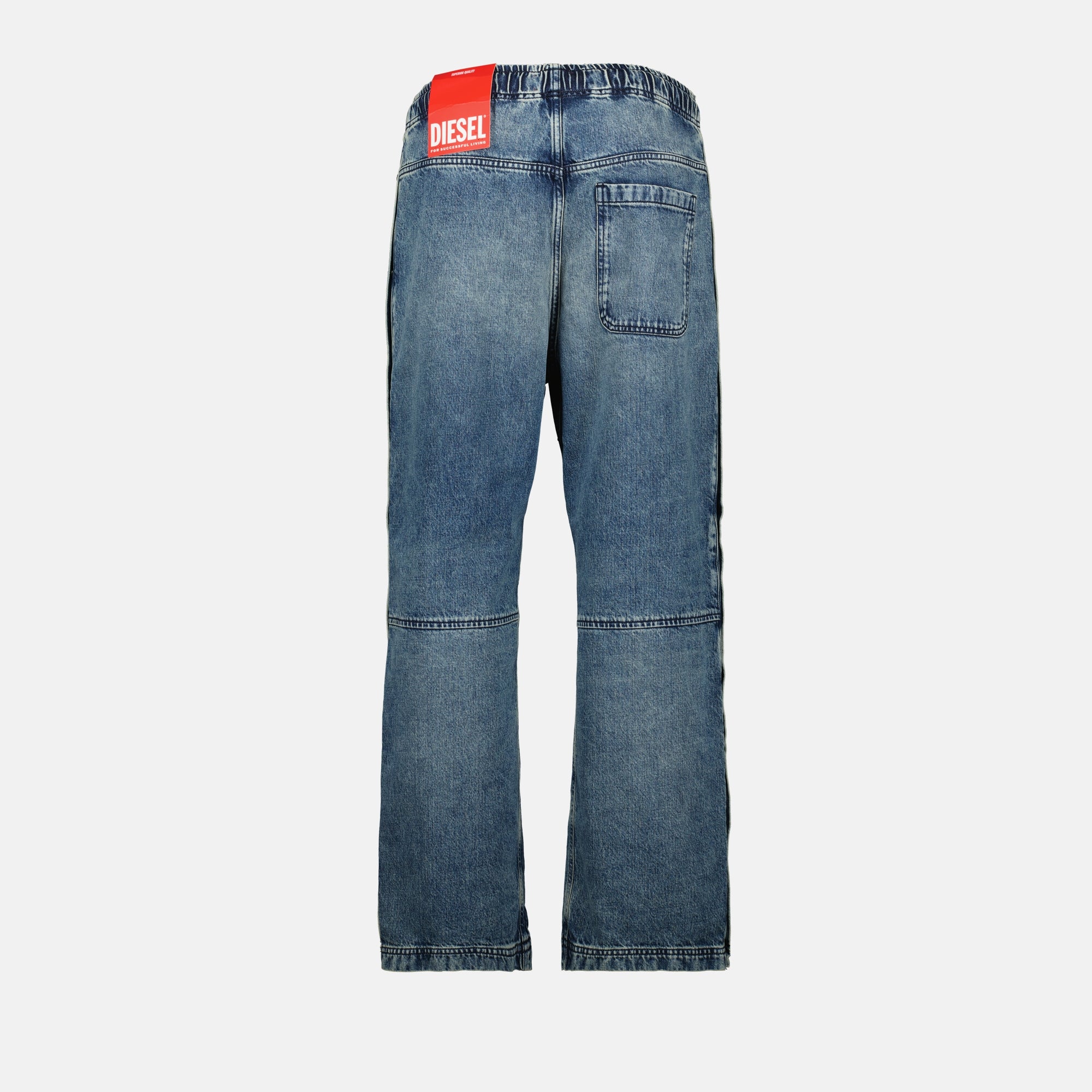 Pantalons D-Axfor Snap Jeans Diesel Blau Unisexe