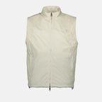 Vestes Gilet sans manches Moncler Blanc Homme