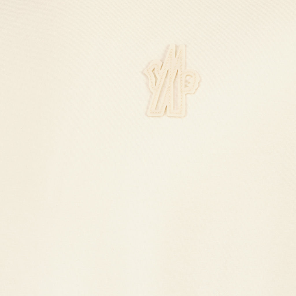 T-shirts Set di tre t-shirt in cotone nero, beige e khaki Moncler Grenoble Multicolore Homme