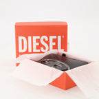 소형 가죽 제품 Porte-monnaie 1dr bi-fold zip ii Diesel 검은색 Femme