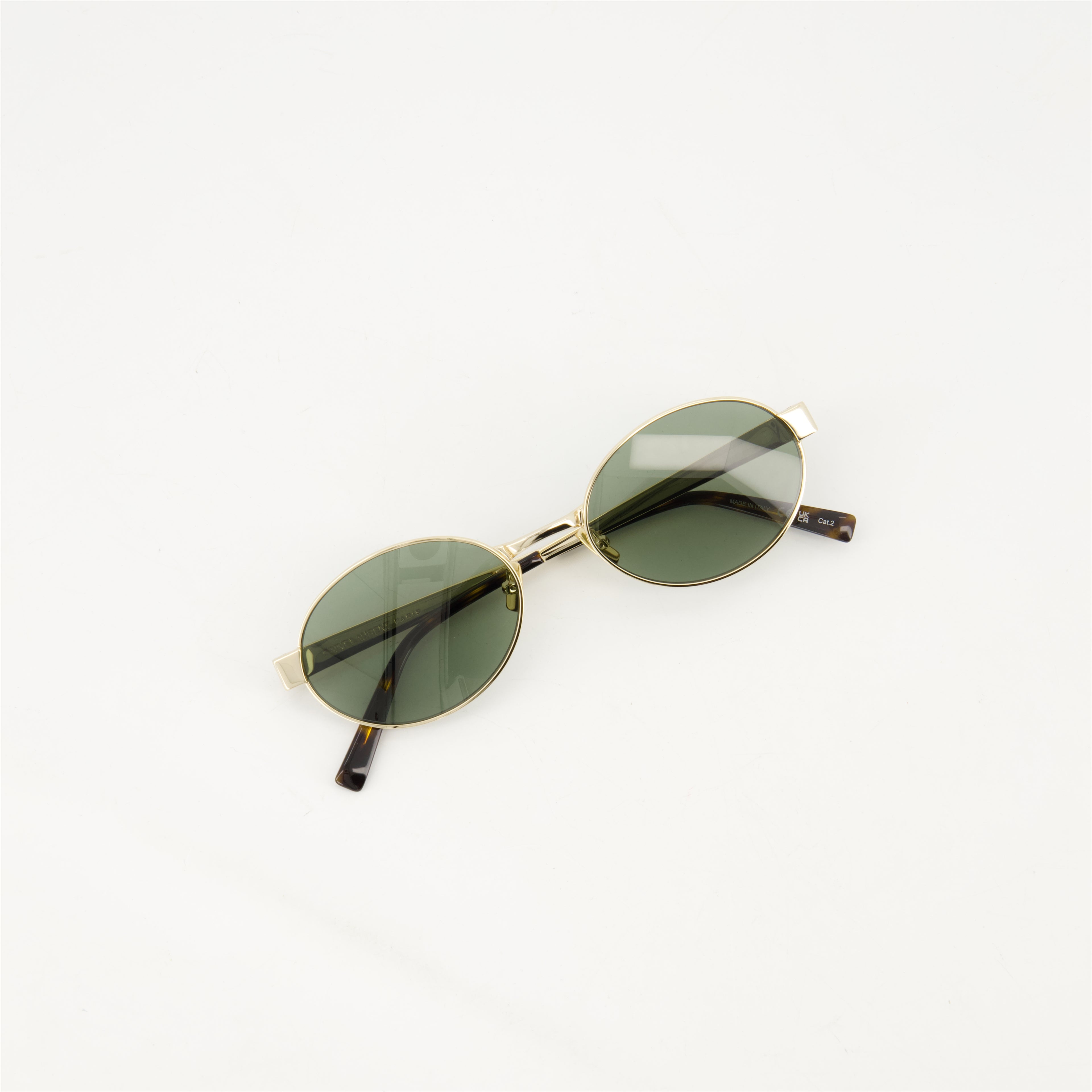 Glasses SL 692 Sunglasses Saint Laurent Gold Unisex