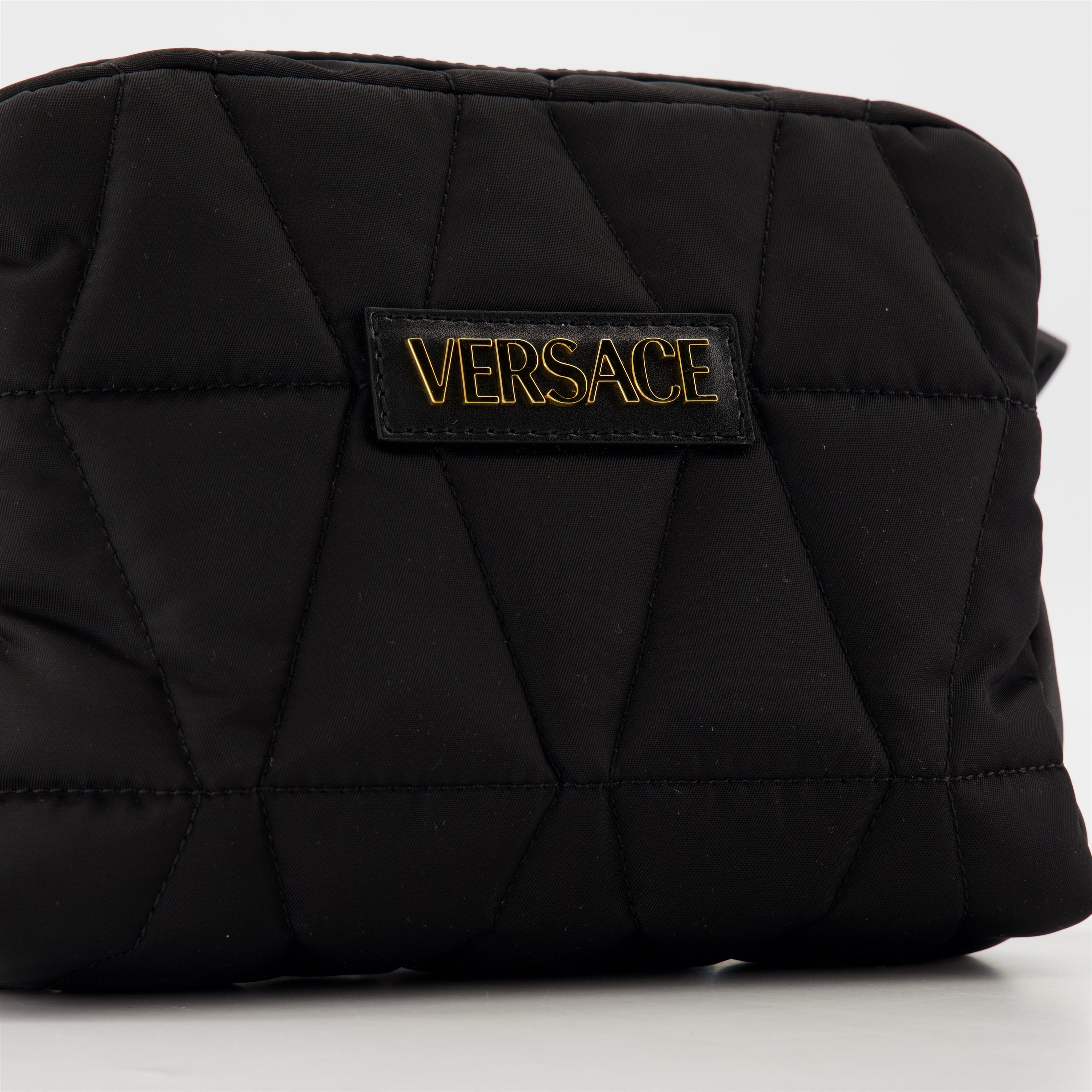 Sacs banane Sac banane en nylon Versace Noir Homme
