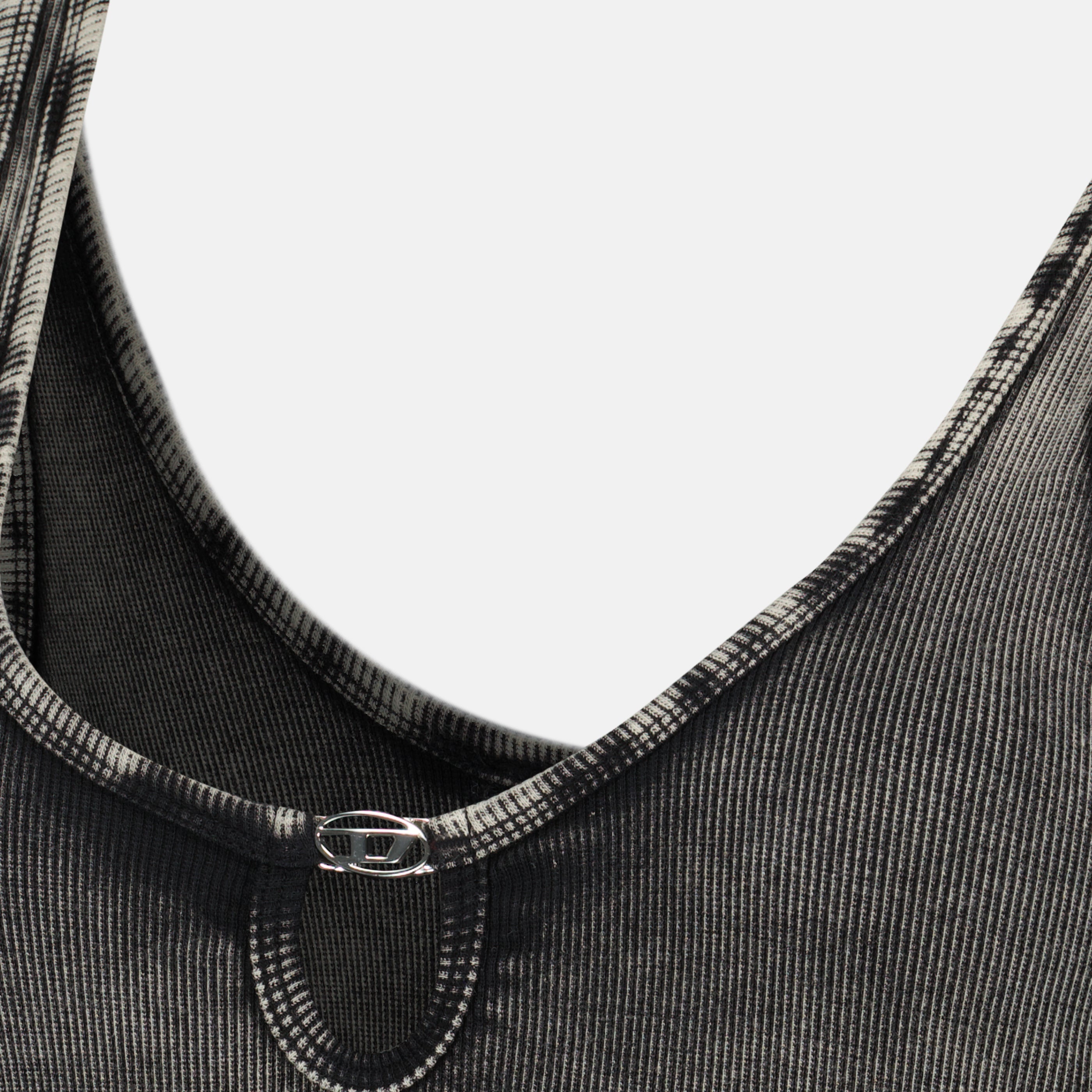 Image de l'article Body en coton Maura blanc de la marque Diesel pour Femme - Saison Printemps-Été 2026 - Vue détaillée_1