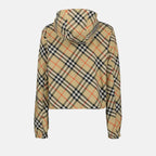 Vestes Veste réversible à carreaux Burberry Beige Femme