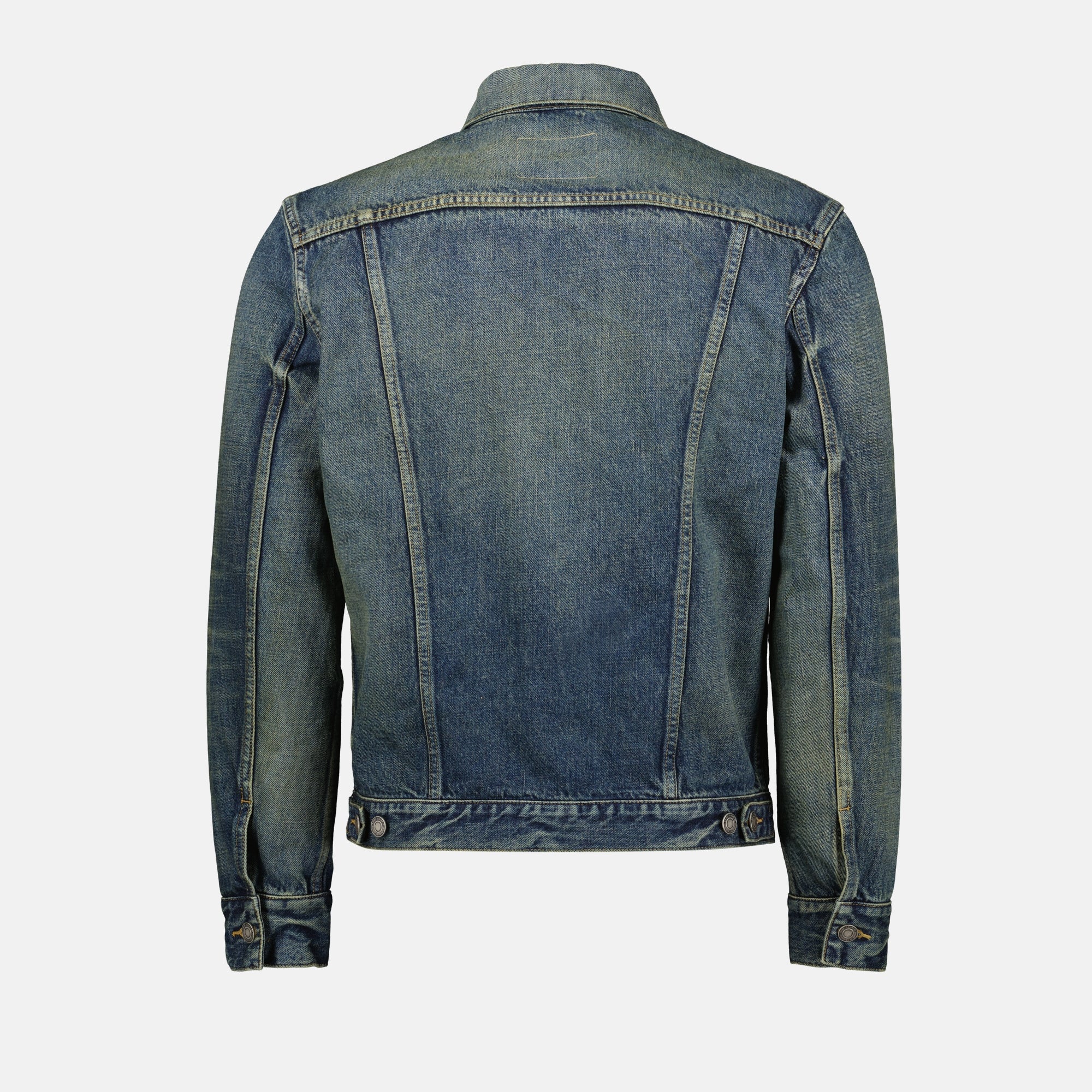 Jackets Denim Jacket Saint Laurent Blue Homme
