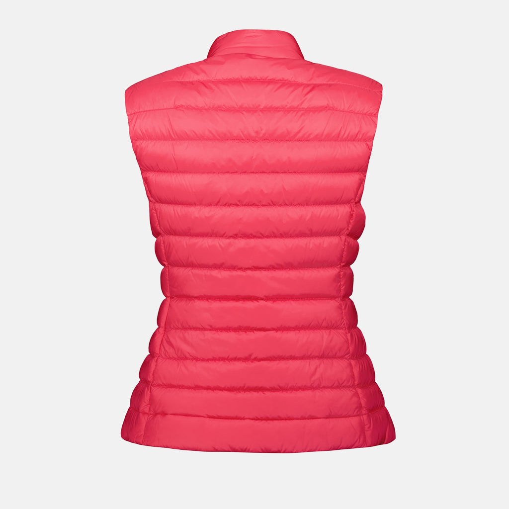 Jacken Igens ärmellose Daunenjacke Moncler Rosa Femme