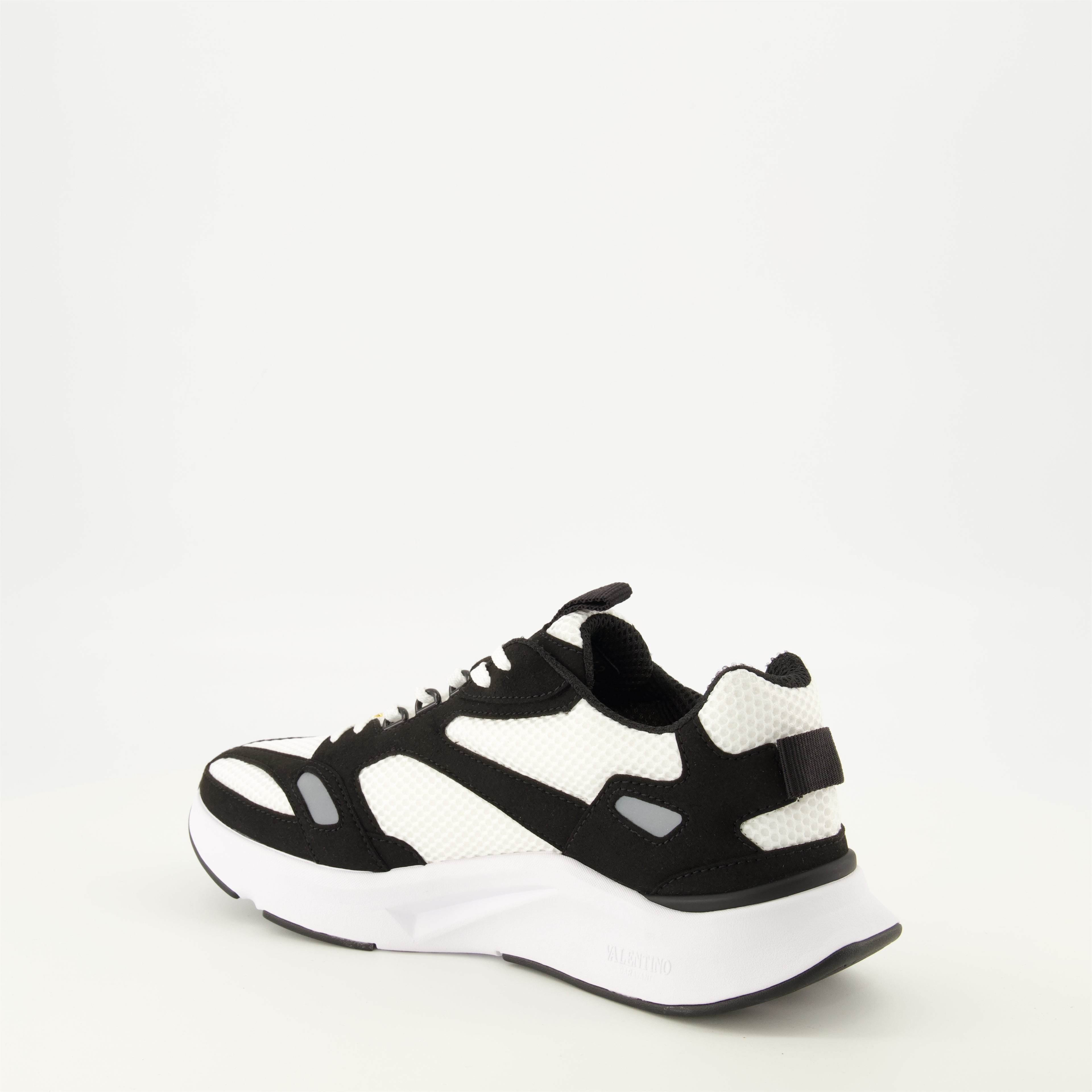 Baskets Baskets Demivee en tissu blanc Valentino Garavani Blanc Homme