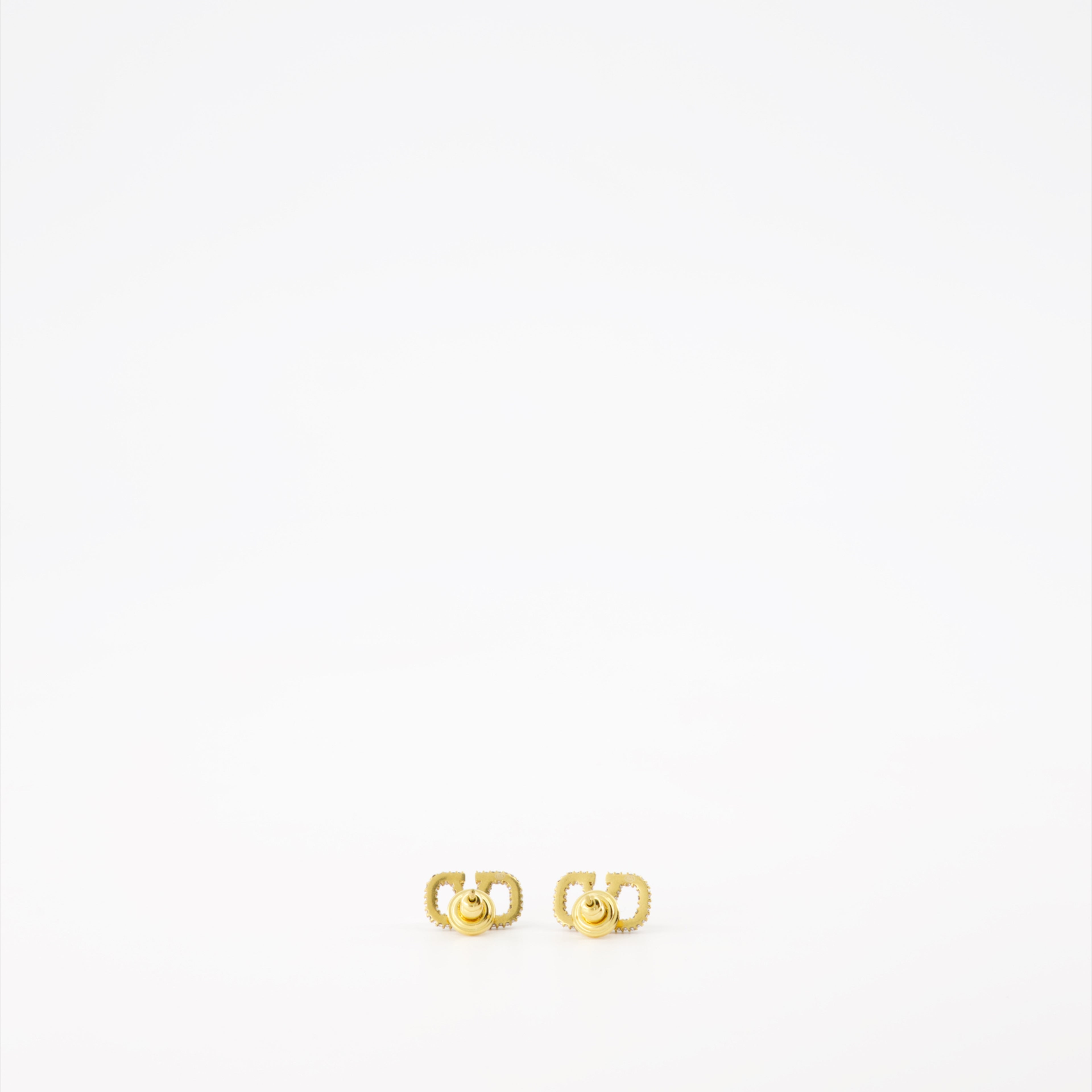 Schmuck Vlogo Kristallohrringe Valentino Garavani Gold Damen