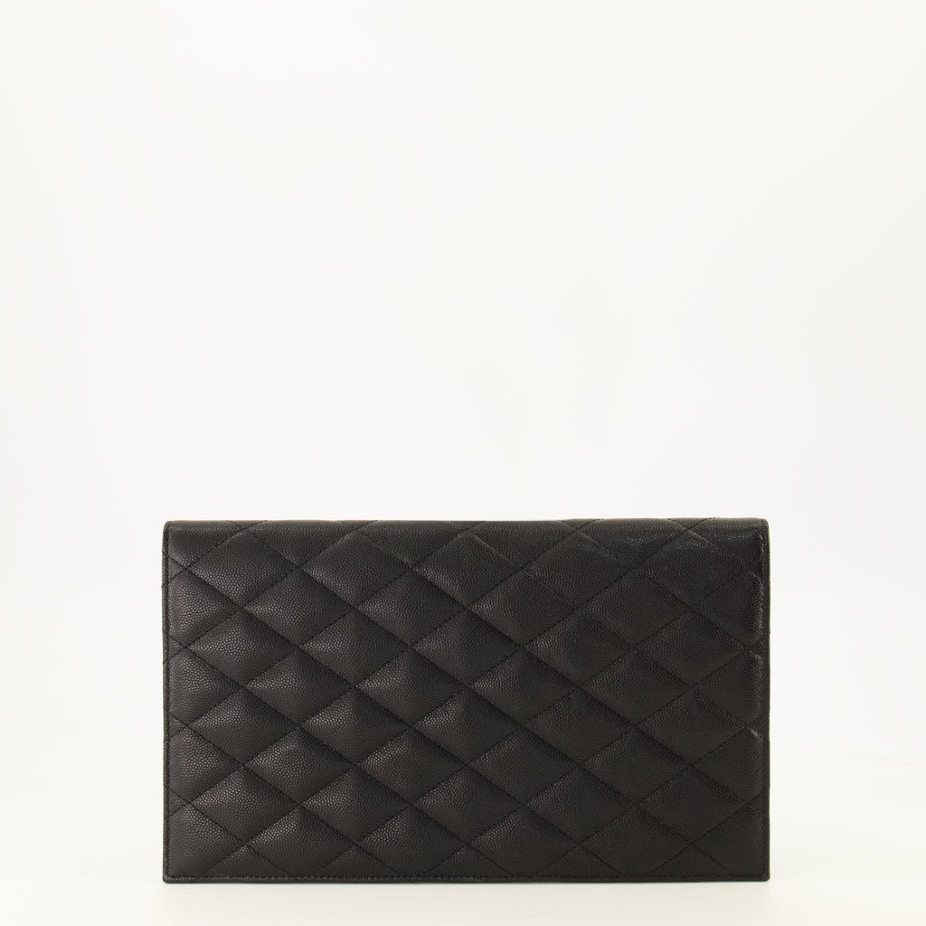Pochettes Schwarze Paris Pouch Saint Laurent Noir Femme