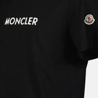 T-shirt T-shirt à logo Moncler Nero Homme