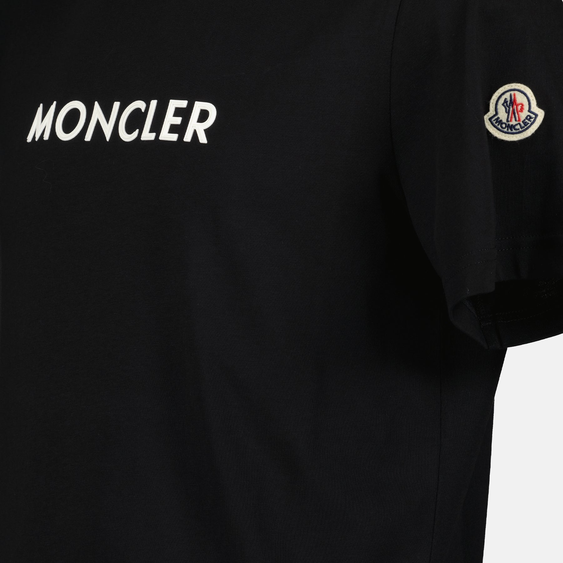 T-shirt T-shirt à logo Moncler Nero Homme