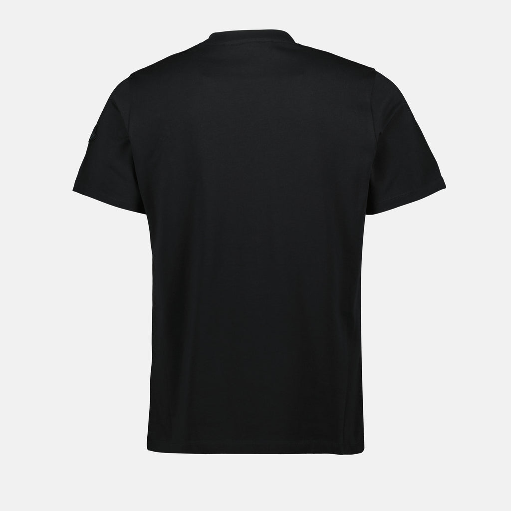 T-shirts T-shirt noir à logo Moncler Noir Homme