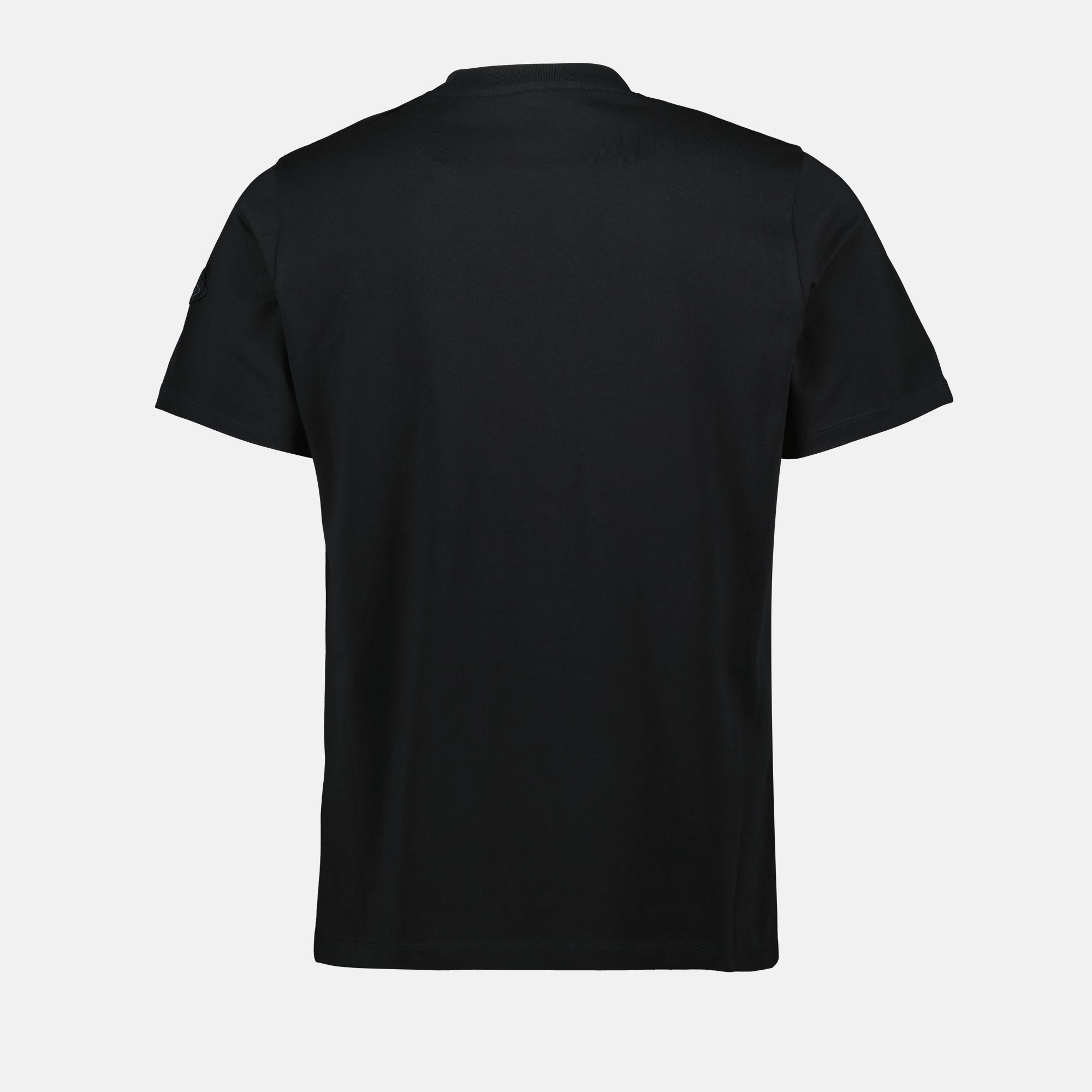 T-shirts T-shirt noir à logo Moncler Noir Homme