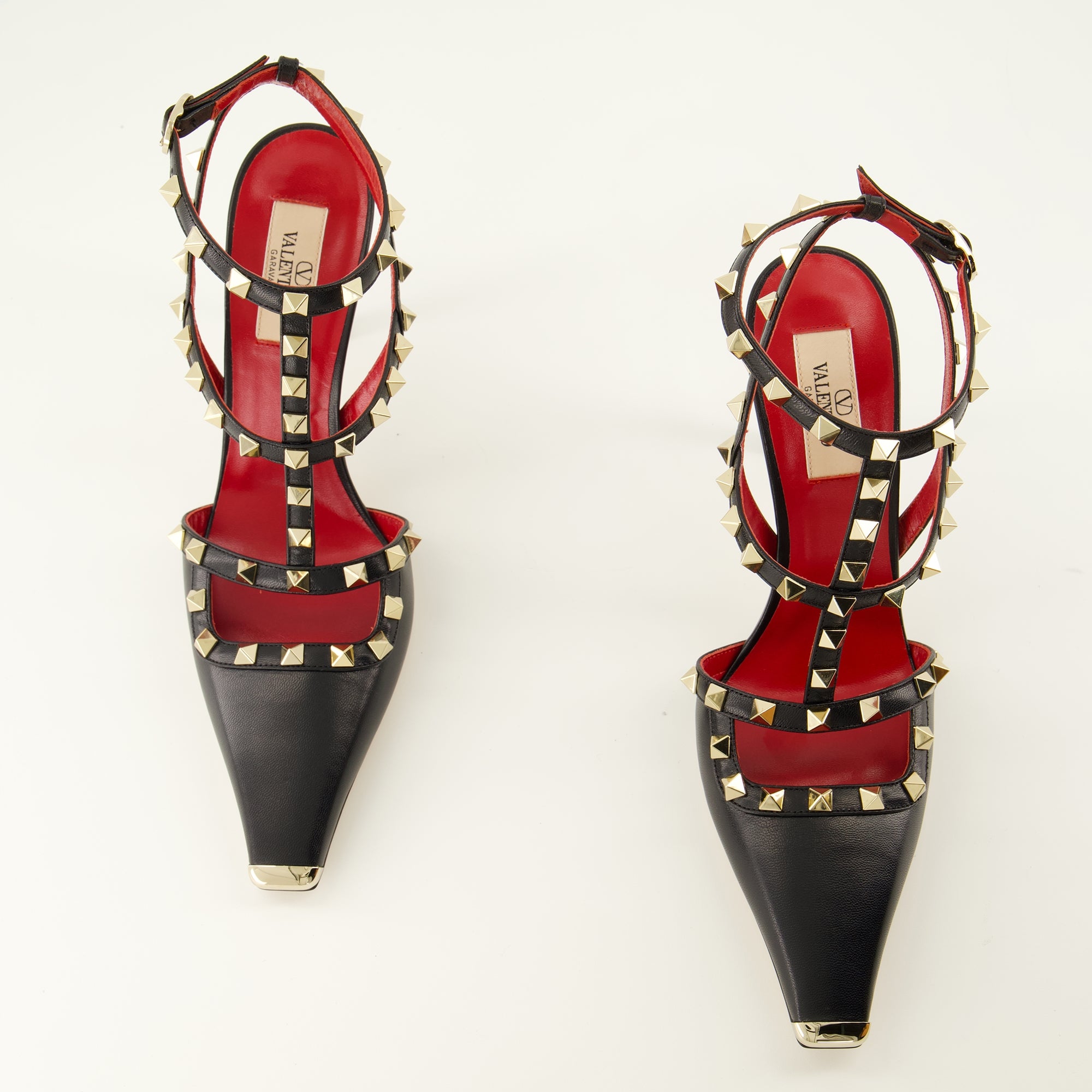 Escarpins Rockstud Décolleté Nere in Pelle Valentino Garavani Noir Femme