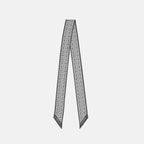 Lenços e luvas Foulard 4G Givenchy Cinza Femme