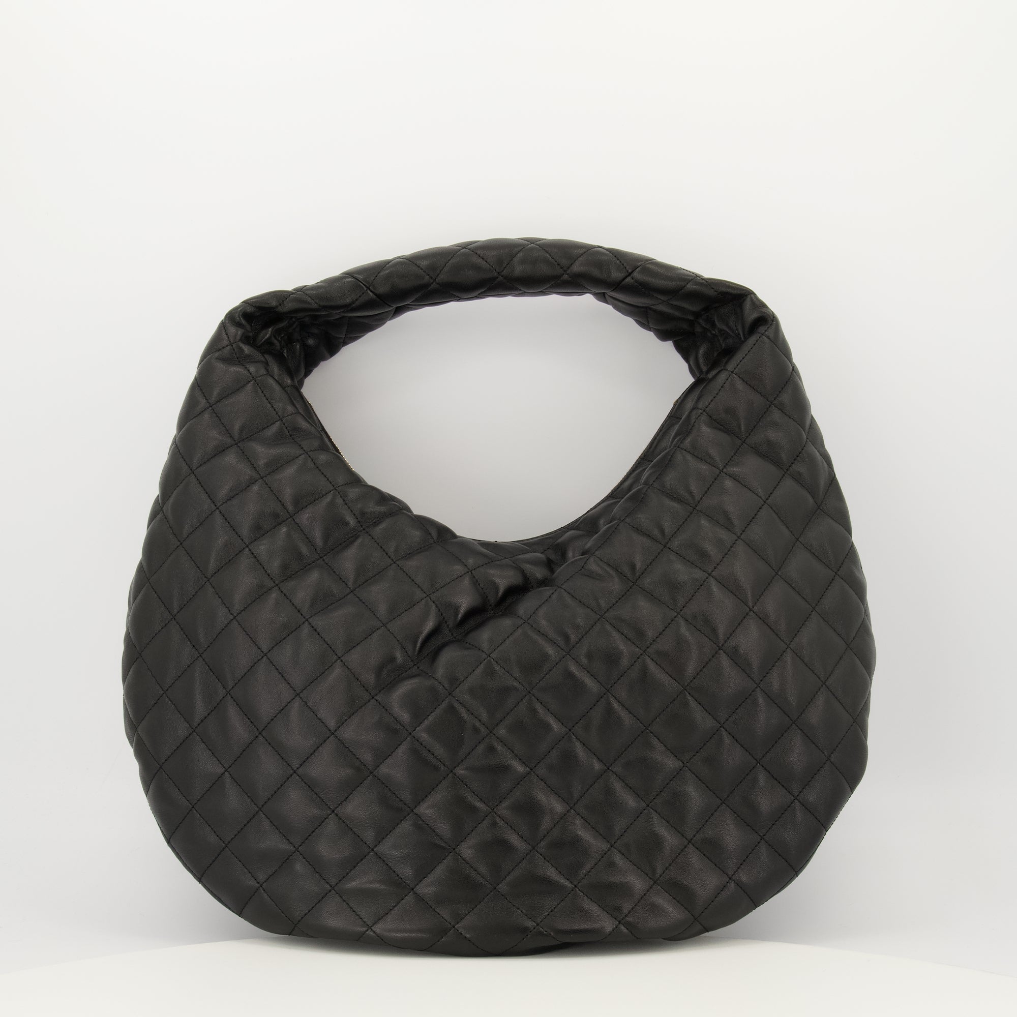 Image de l'article Sac Icare Hobo noir de la marque Saint Laurent pour Femme - Saison Printemps-Été 2026 - Vue de Dos