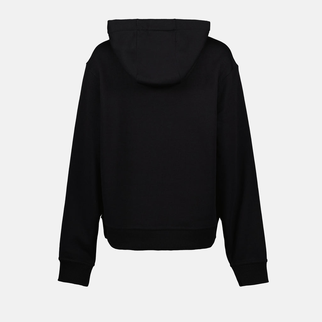 Sweatshirts Sweat à capuche à logo Burberry Noir Femme