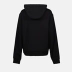 Sweatshirts Sweat à capuche à logo Burberry Noir Femme