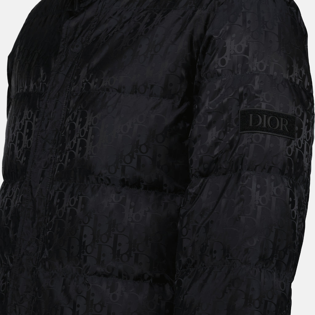 Coats Doudoune Oblique Dior Black Homme