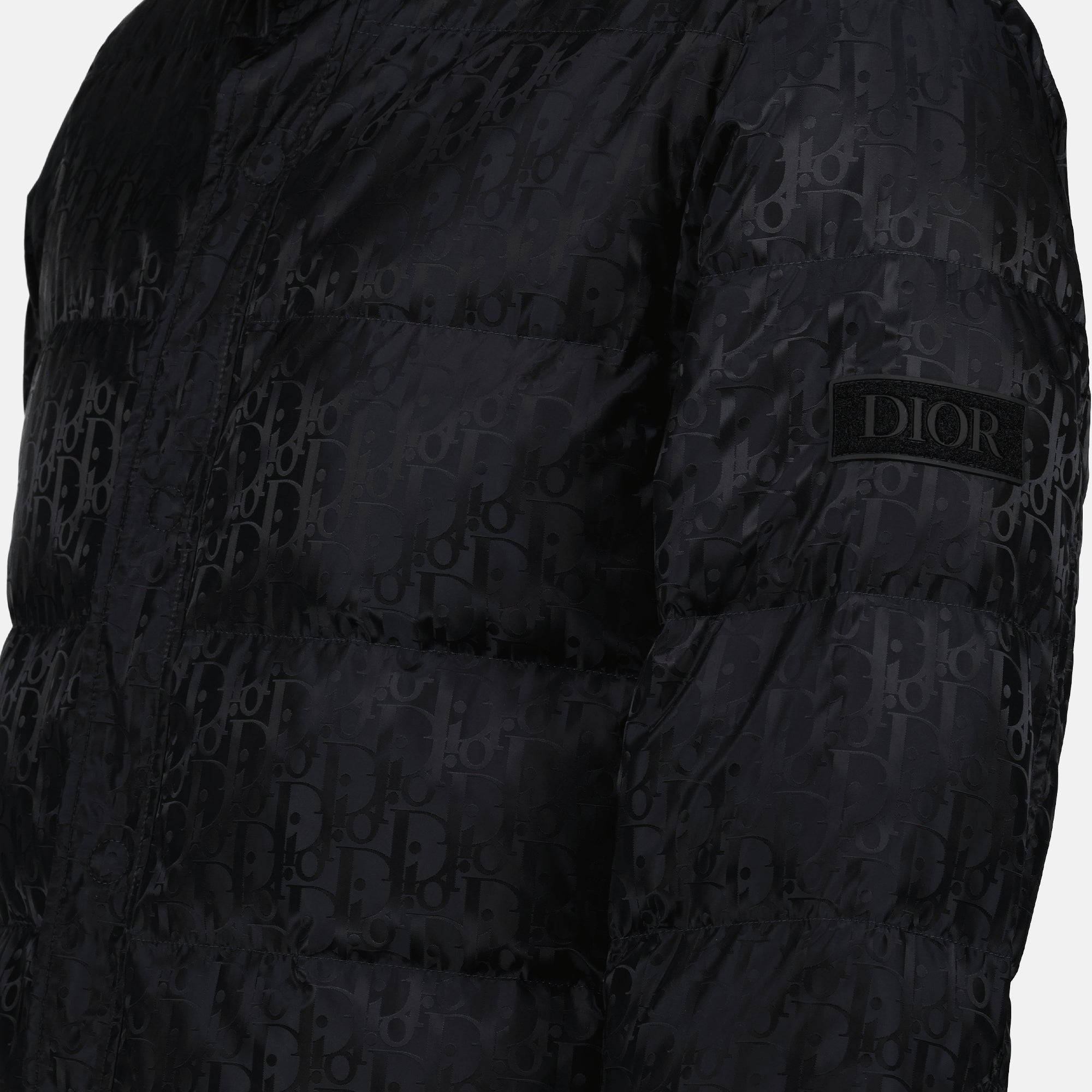 Coats Doudoune Oblique Dior Black Homme