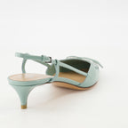 Zapatos de tacón VLogo Pumps Valentino Garavani Verde Femme
