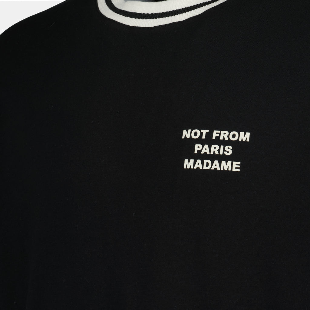 T-shirts T-shirt slogan sport Drole De Monsieur Noir Homme