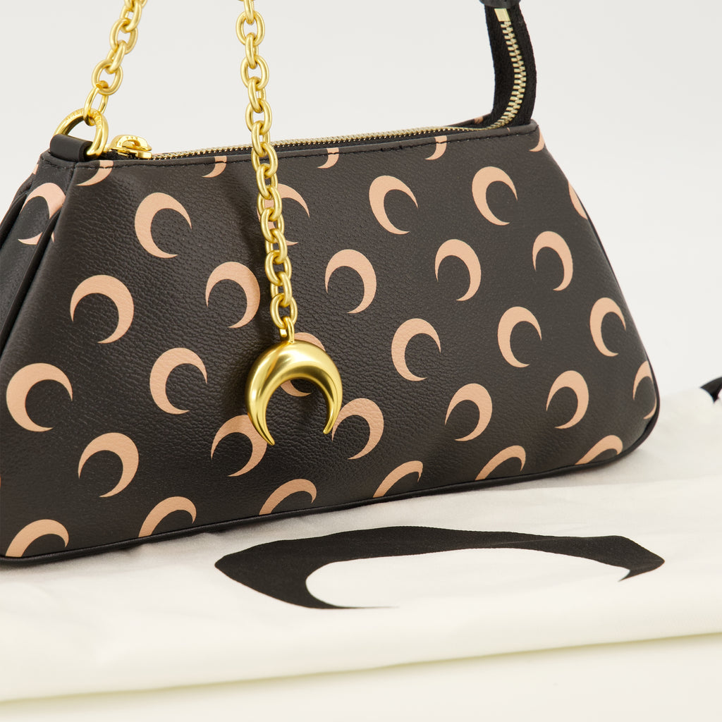 Sacs à main et épaule Sac Moon en toile noir Marine Serre Noir Femme