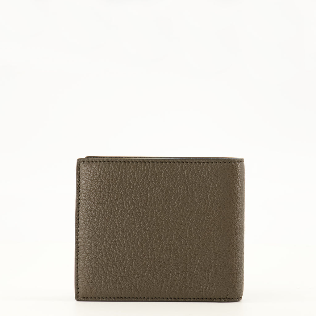 Petite maroquinerie Cartera con solapa marrón Saint Laurent Marron Homme