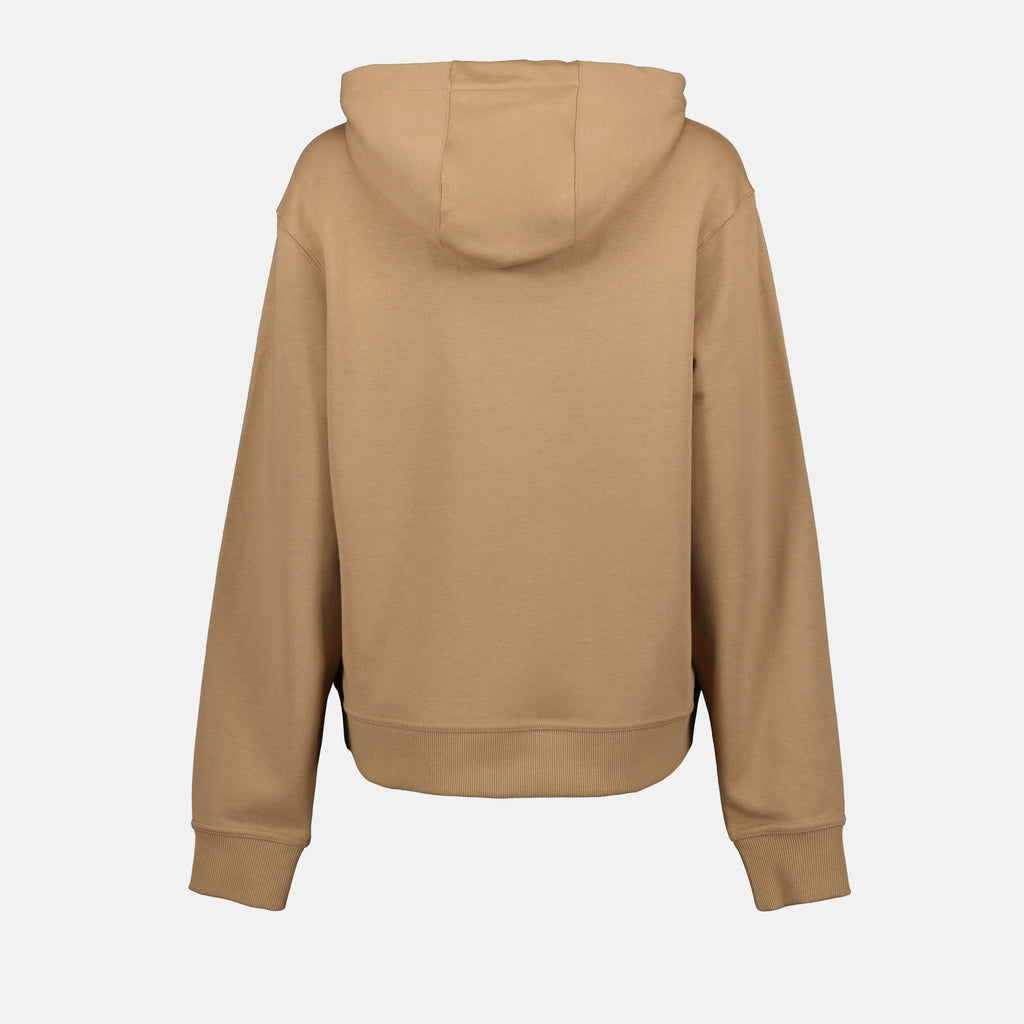 Sweatshirts Sweat à capuche à logo Burberry Marron Femme