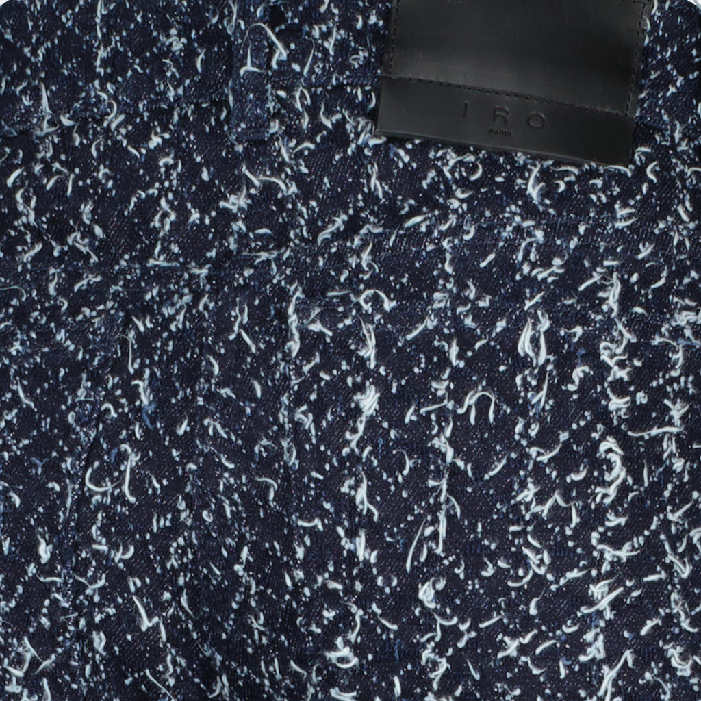 Pantalons Jeans de Denim Boucle Azul Reto Iro Bleu foncé Femme