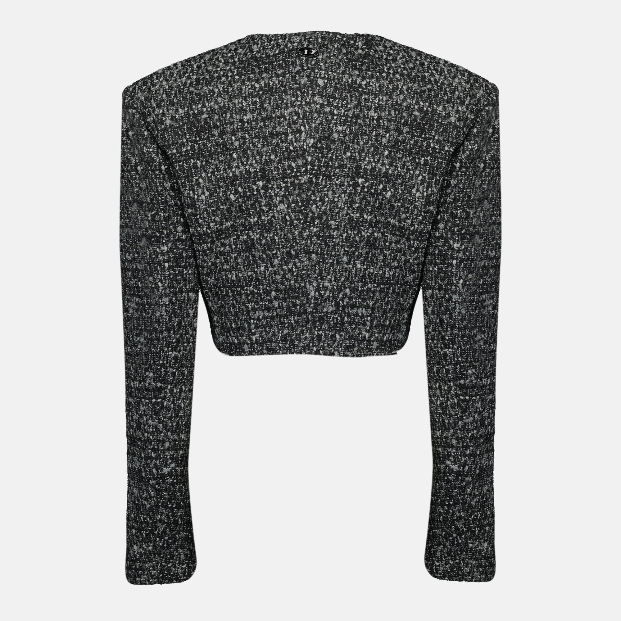 Image de l'article Veste G-Crop-G cropped de la marque Diesel pour Femme - Saison Automne-Hiver 2025 - Vue de Dos