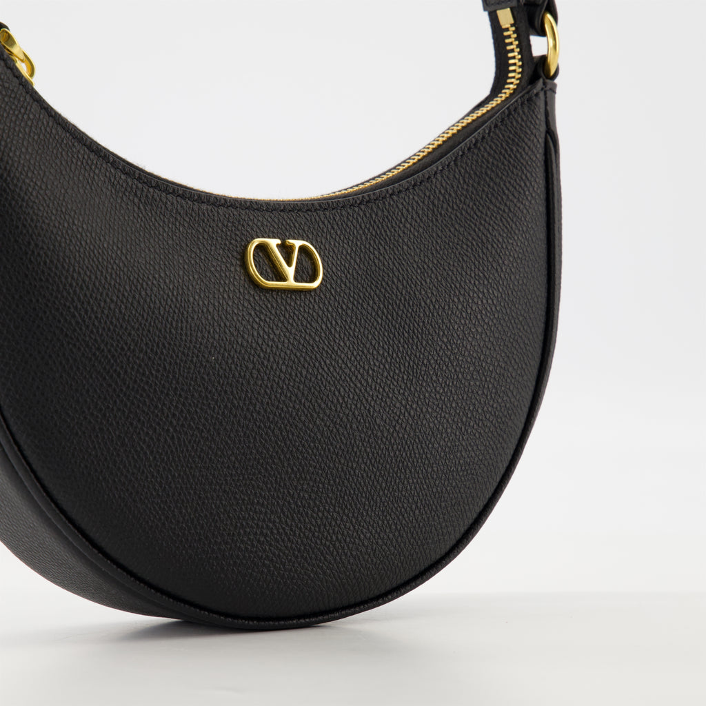 ハンドバッグとショルダーバッグ ミニホーボーバッグ Valentino Garavani ブラック 女性