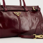Sacs à main et épaule Bonnie Bag Prada Bordeaux Femme