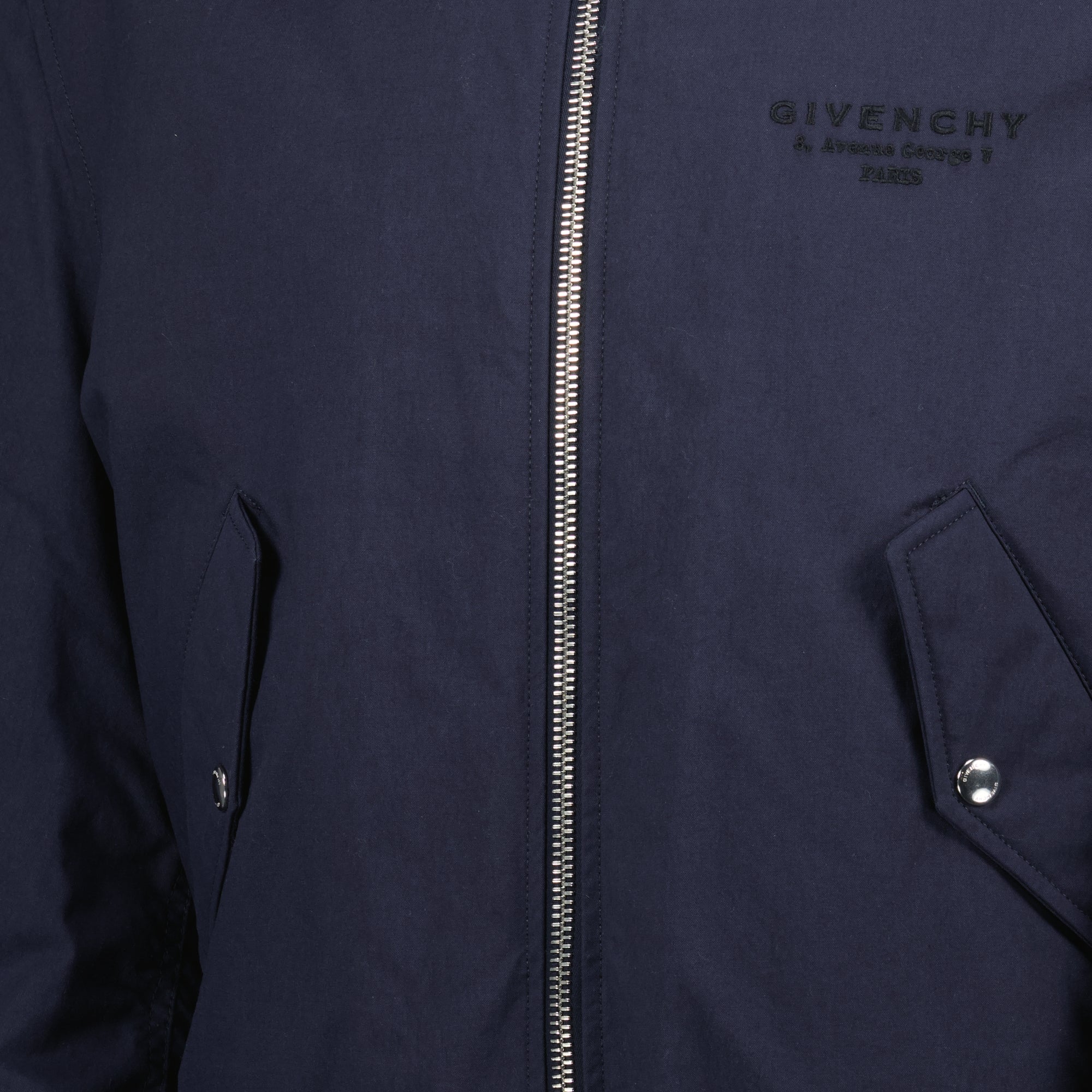 Vestes Bomber en coton Givenchy Bleu foncé Homme