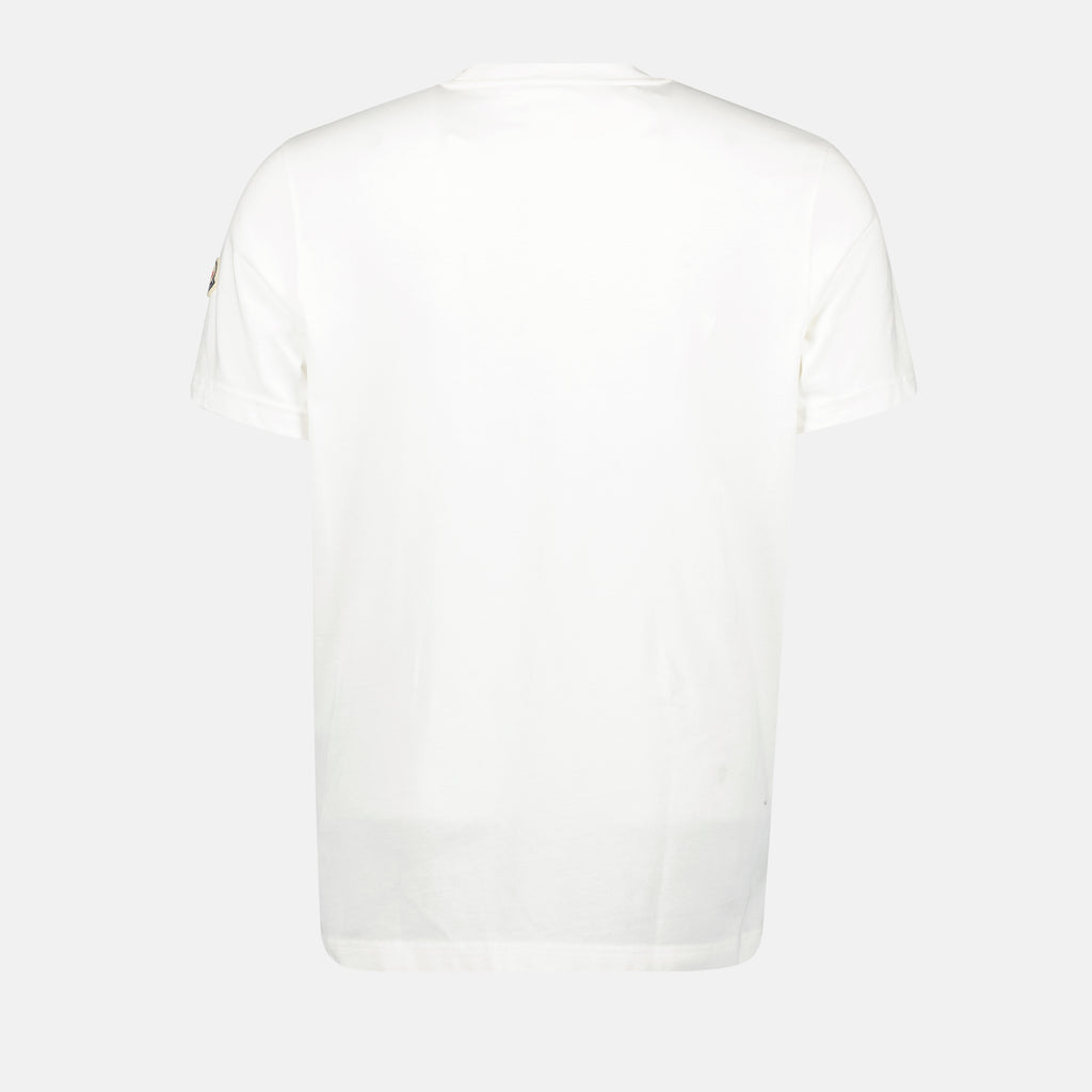 T-shirts Printed T-shirt Moncler White Homme