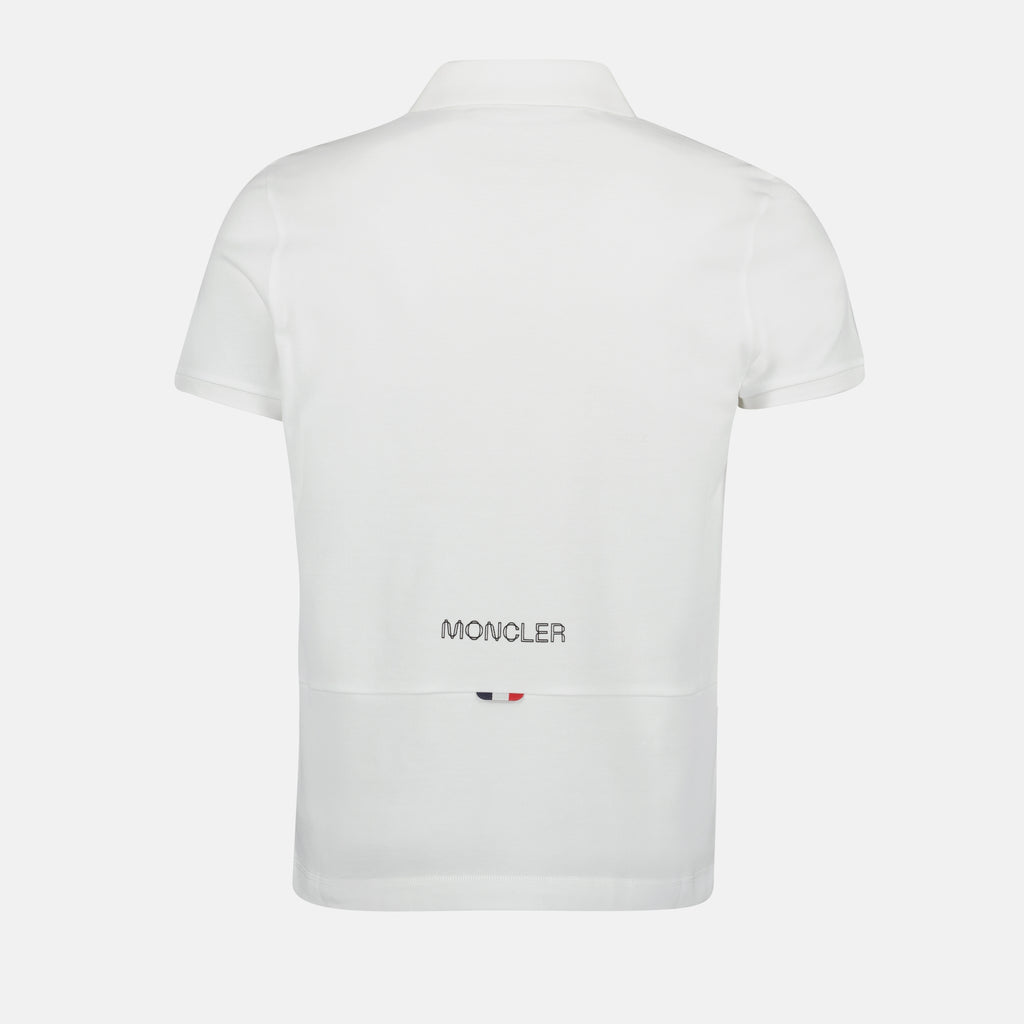 Polo shirts Polo à logo Moncler White Homme