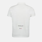 Polo shirts Polo à logo Moncler White Homme