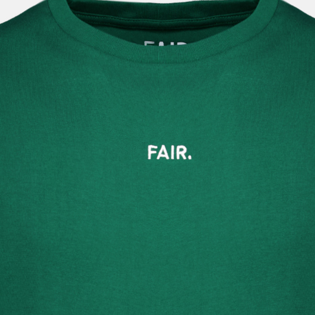 T-shirts Basic Grünes T-Shirt Fair Vert Homme