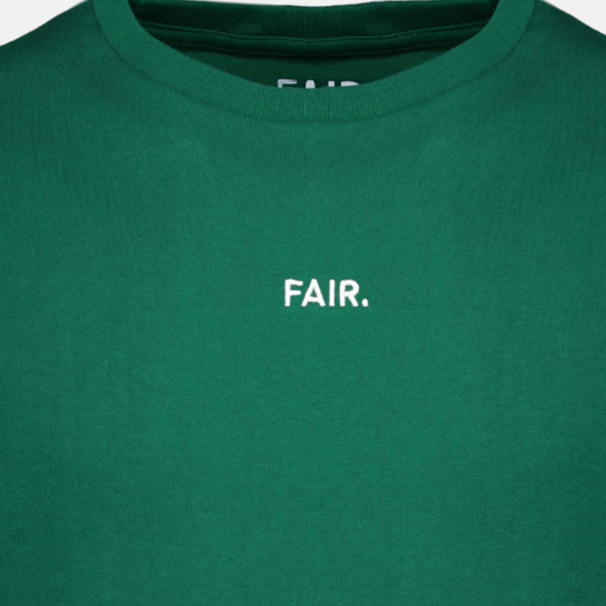 T-shirts Maglietta Verde Básica Fair Vert Homme