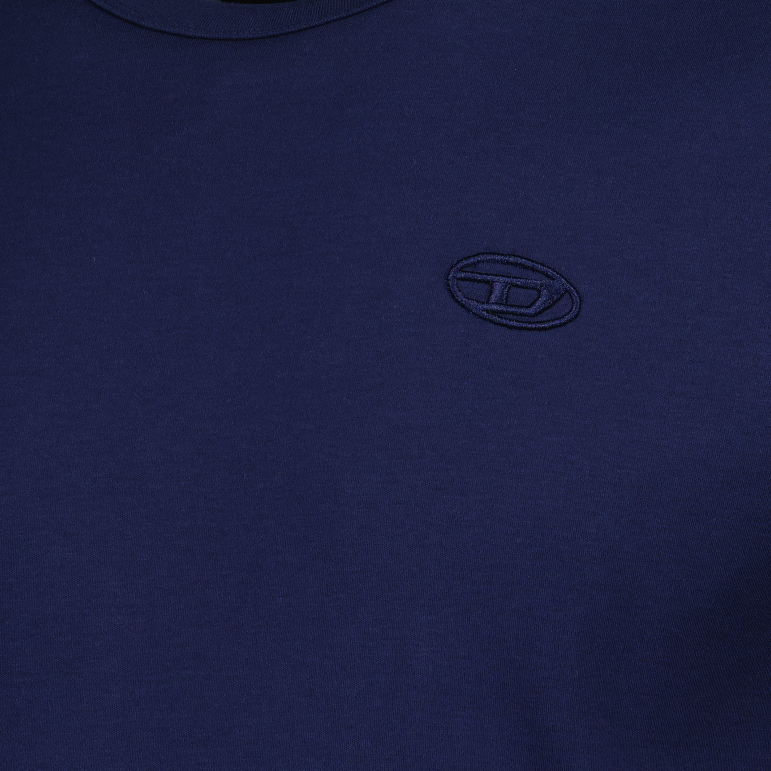 T-shirts T-shirt bleu T-Adjust-Slits Diesel Bleu Homme