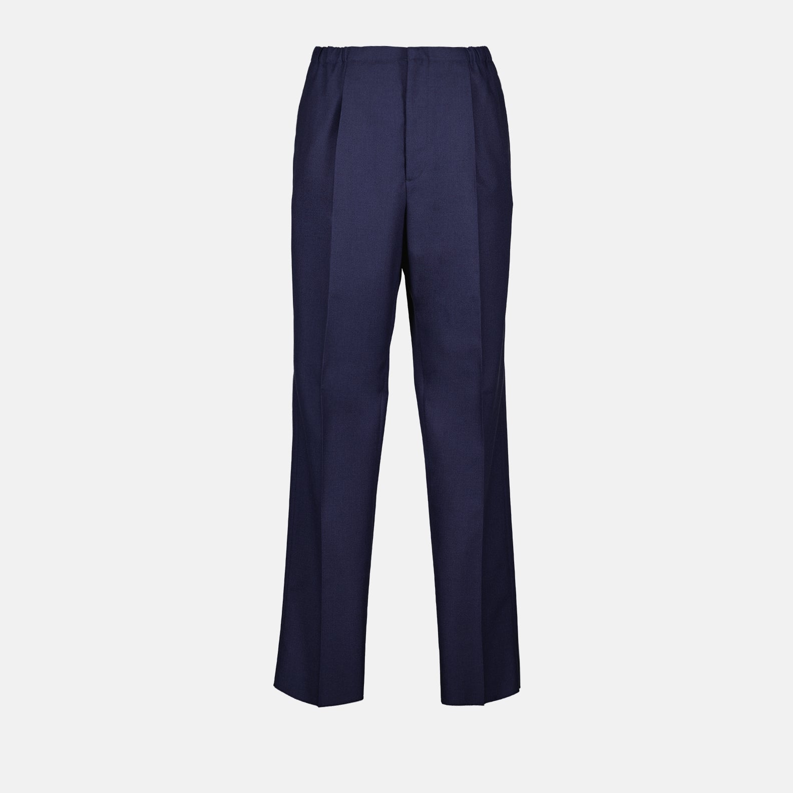 Pantalons Pantalon à pinces Fendi Bleu foncé Homme