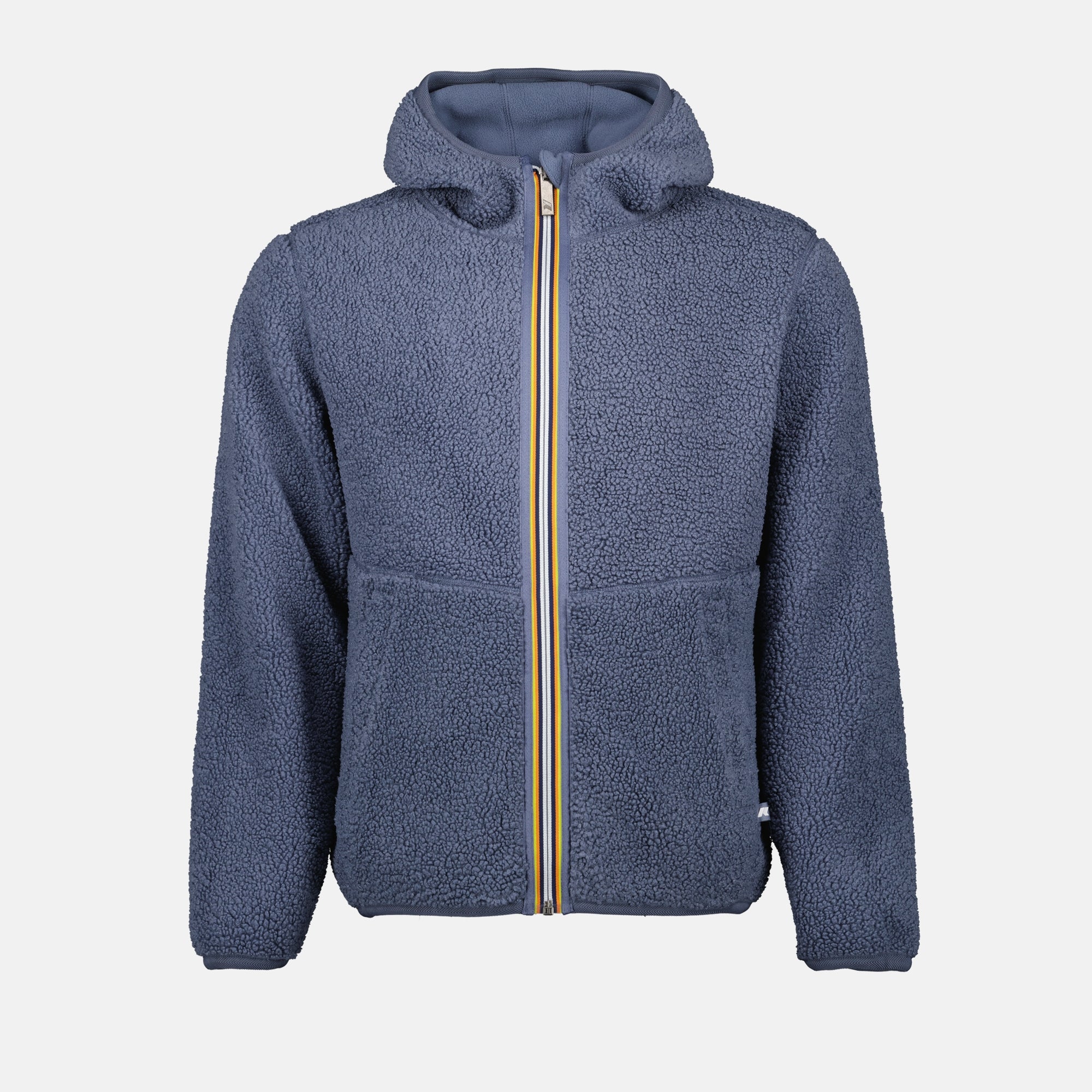 Vestes Veste Jack Sherpa réversible K-Way Gris Homme