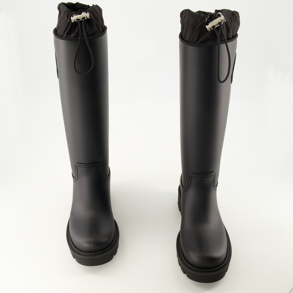 Bottes Botas Negras Kickstream Moncler Noir Femme