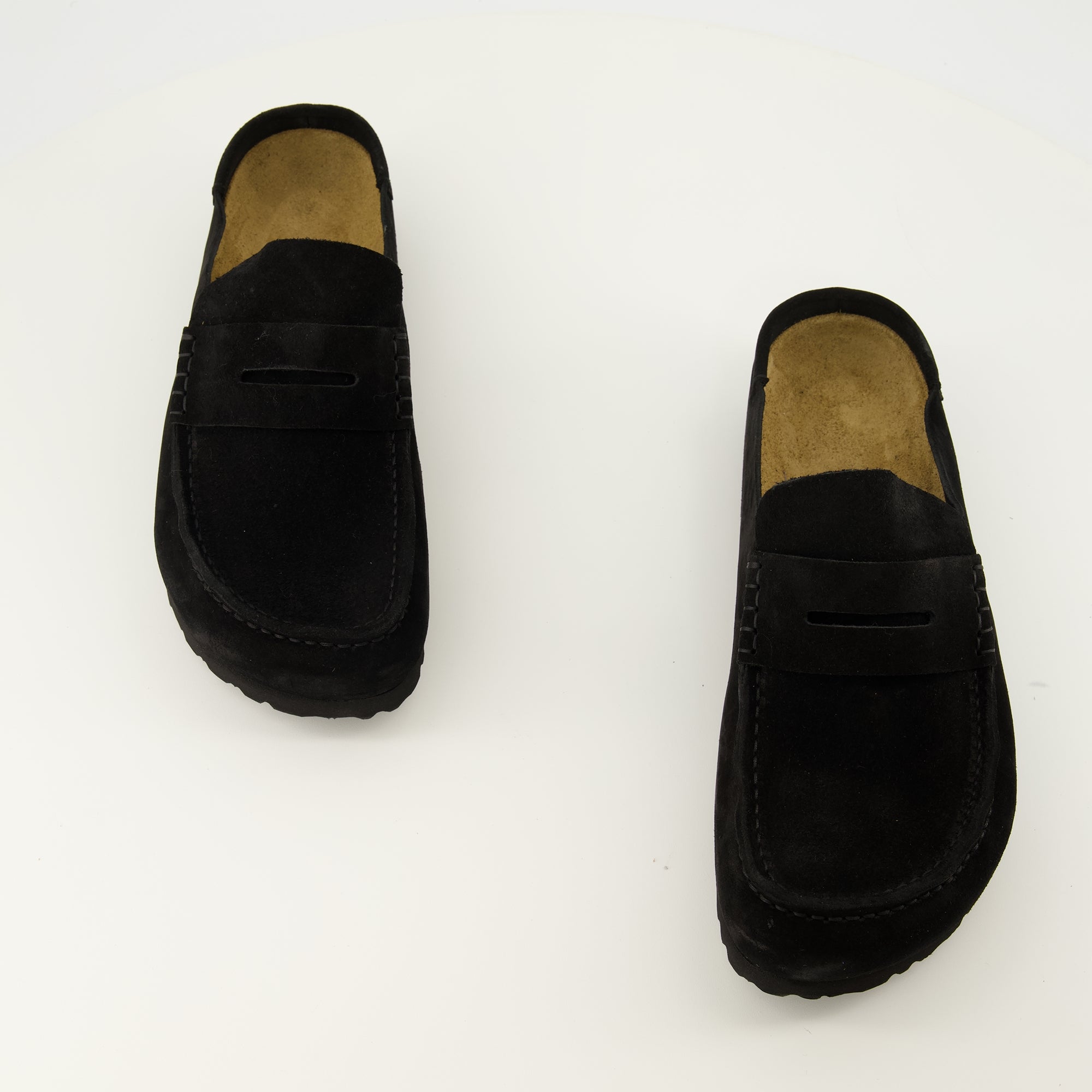 Chaussures ouvertes 나폴리 랩 블랙 뮬 Birkenstock Noir Unisexe