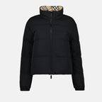 Manteaux Doudoune réversible à carreaux Burberry Beige Femme