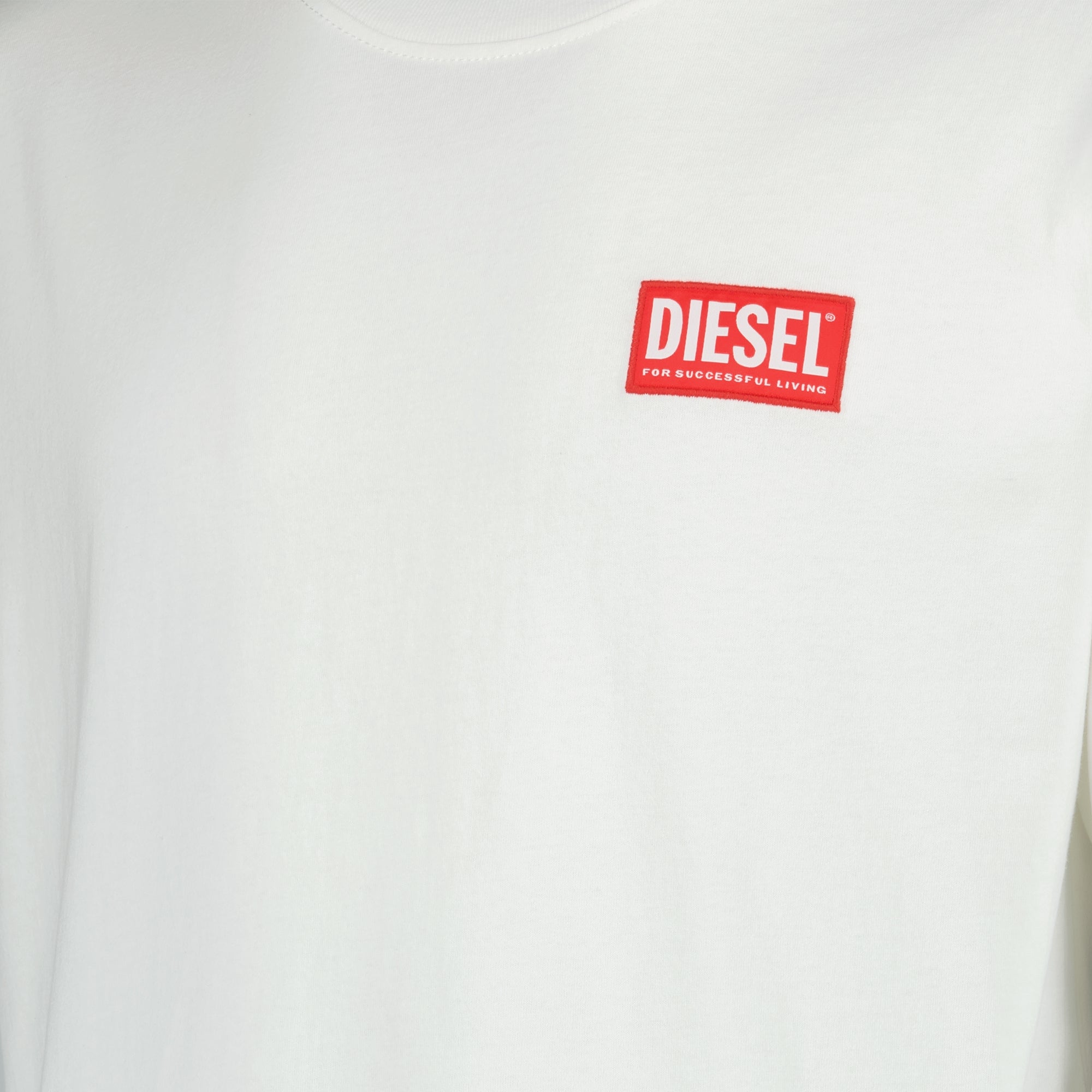 T-shirt T-shirt T-box lab Diesel Bianco Homme