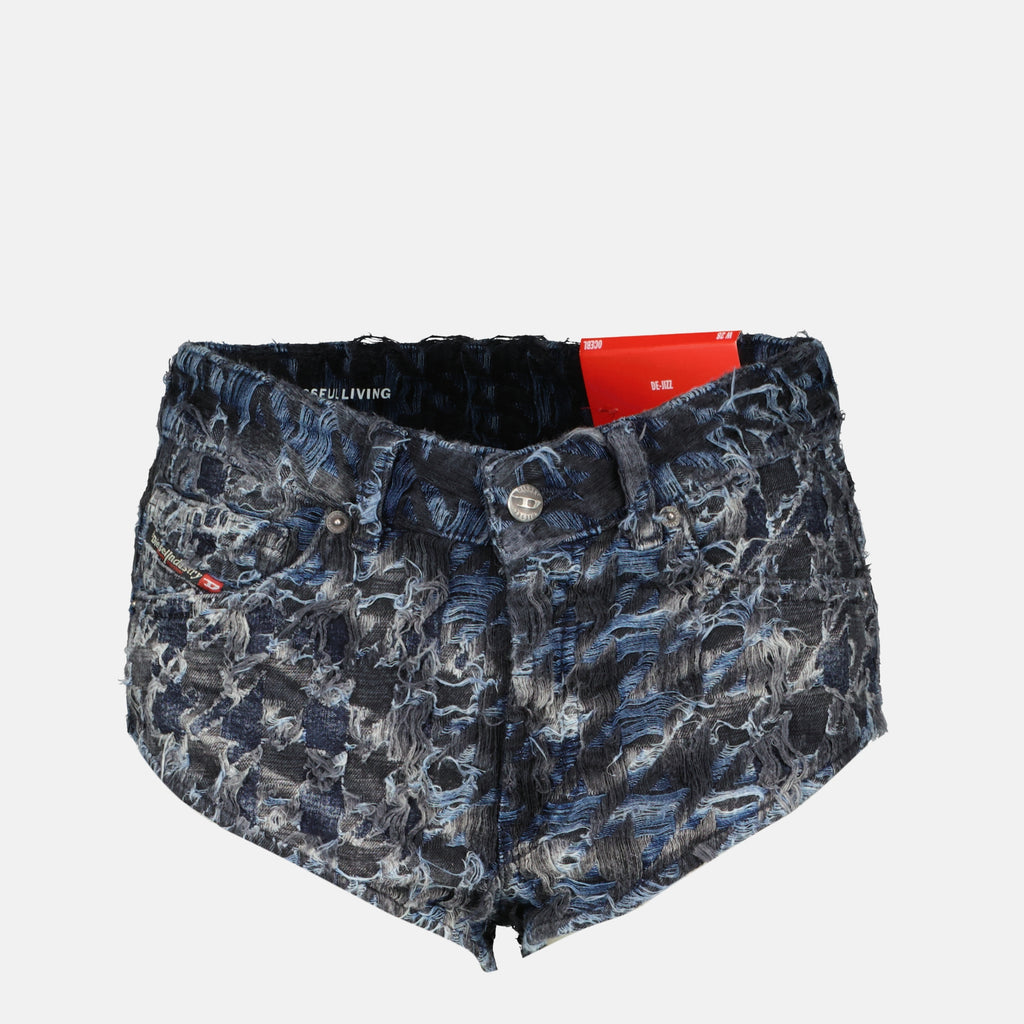 Image de l'article Short De-Jizz-Fsh2 en denim de la marque Diesel pour Femme - Saison Automne-Hiver 2025 - Vue de Face